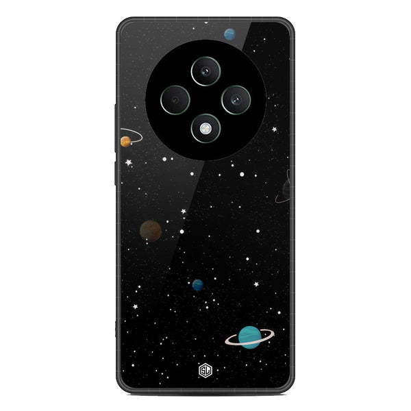 Space Series Soft Phone Case - Metal Case - Design 3 - Oppo Reno 12F