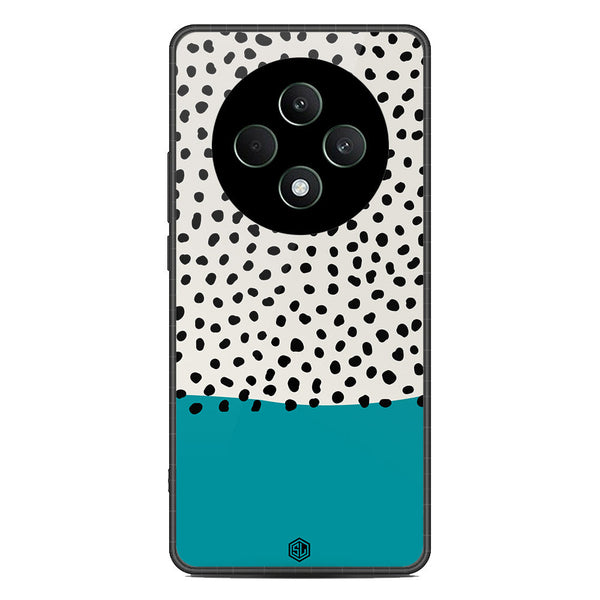 Polka Dots Series Soft Phone Case - Metal Case - Design 2 - Oppo Reno 12F 4G