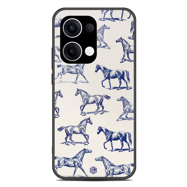 Trending Designs Series Soft Phone Case - Metal Case - Design 3 - Oppo Reno 13