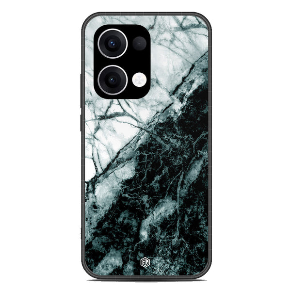 Marble Series Soft Phone Case - Metal Case - Design 6 - Oppo Reno 13