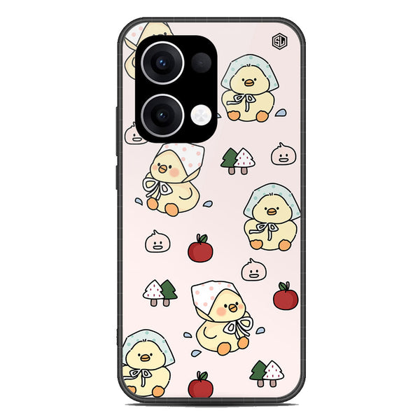 Cute Chic Series Soft Phone Case - Metal Case - Design 2 - Oppo Reno 13