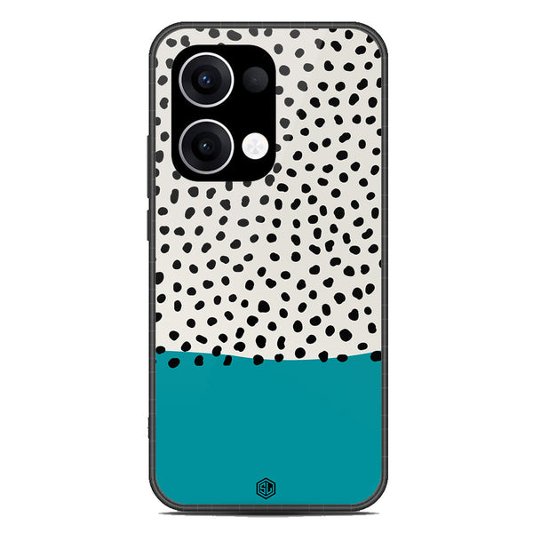 Polka Dots Series Soft Phone Case - Metal Case - Design 2 - Oppo Reno 13