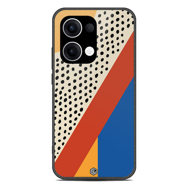 Polka Dots Series Soft Phone Case - Metal Case - Design 4 - Oppo Reno 13