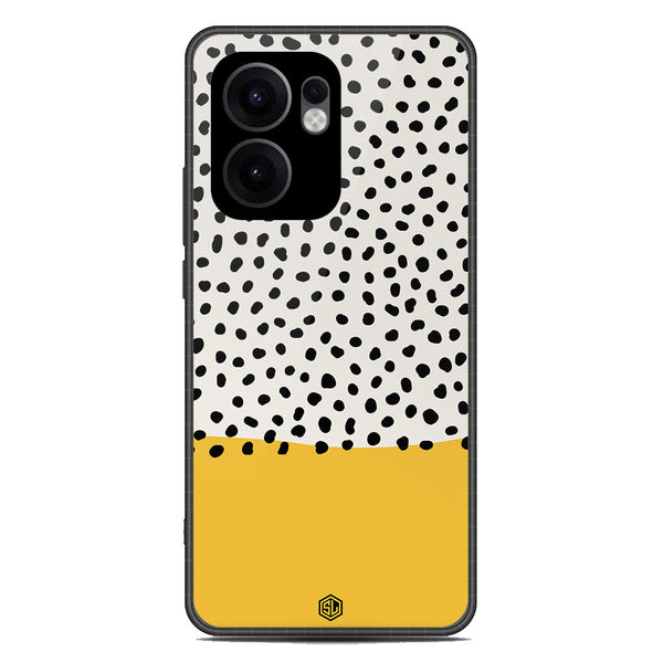Polka Dots Series Soft Phone Case - Metal Case - Design 5 - Oppo Reno 13F 4G