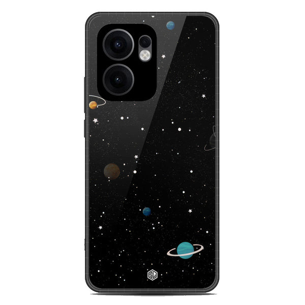 Space Series Soft Phone Case - Metal Case - Design 3 - Oppo Reno 13F