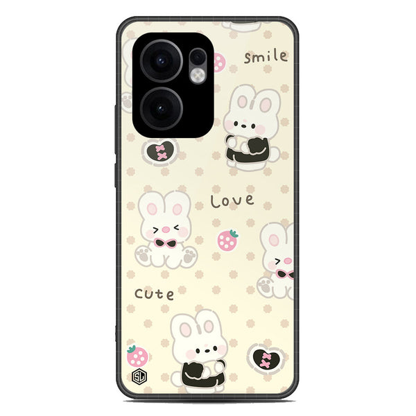Cute Chic Series Soft Phone Case - Metal Case - Design 4 - Oppo Reno 13F