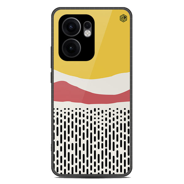 Polka Dots Series Soft Phone Case - Metal Case - Design 1 - Oppo Reno 13F 4G