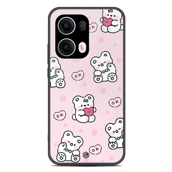 Cute Chic Series Soft Phone Case - Metal Case - Design 1 - Oppo Reno 13 Pro