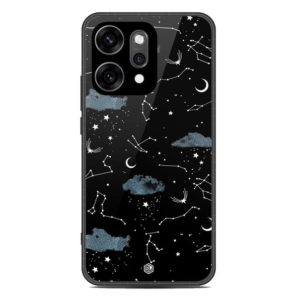 Space Series Soft Phone Case - Glass Case - Design 5 - Oppo Reno 14