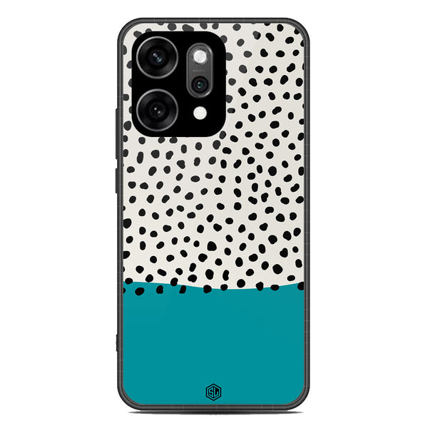 Polka Dots Series Soft Phone Case - Glass Case - Design 2 - Oppo Reno 14