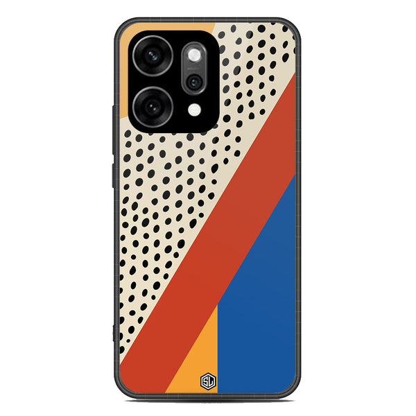 Polka Dots Series Soft Phone Case - Glass Case - Design 4 - Oppo Reno 14