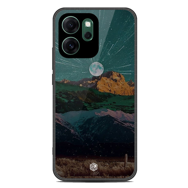 Mountains Wanderlust Series Soft Phone Case - Glass Case - Design 3 - Oppo Reno 14F