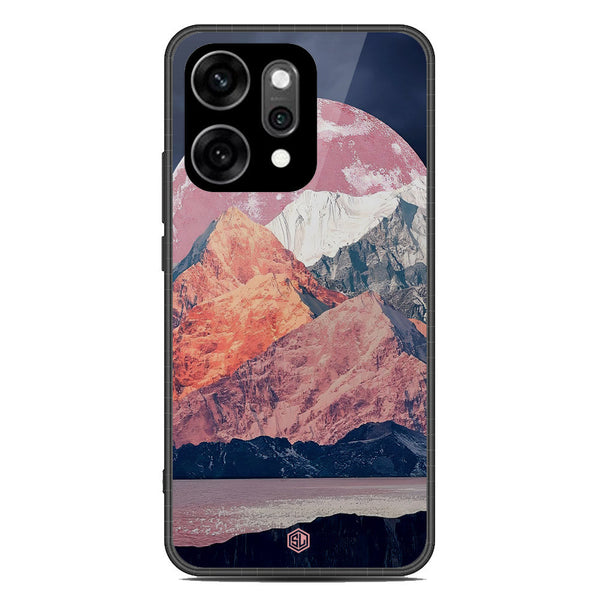Mountains Wanderlust Series Soft Phone Case - Glass Case - Design 5 - Oppo Reno 14 Pro