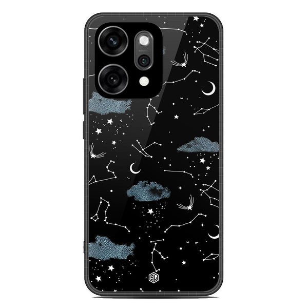 Space Series Soft Phone Case - Glass Case - Design 5 - Oppo Reno 14 Pro
