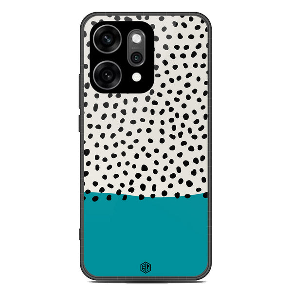 Polka Dots Series Soft Phone Case - Glass Case - Design 2 - Oppo Reno 14 Pro