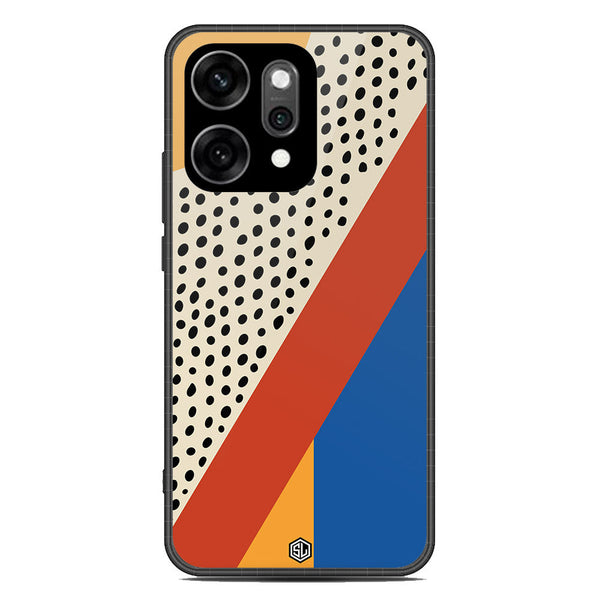 Polka Dots Series Soft Phone Case - Glass Case - Design 4 - Oppo Reno 14 Pro