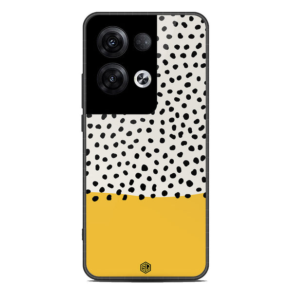 Polka Dots Series Soft Phone Case - Premium Glass Case - Design 5 - Oppo Reno 8 Pro