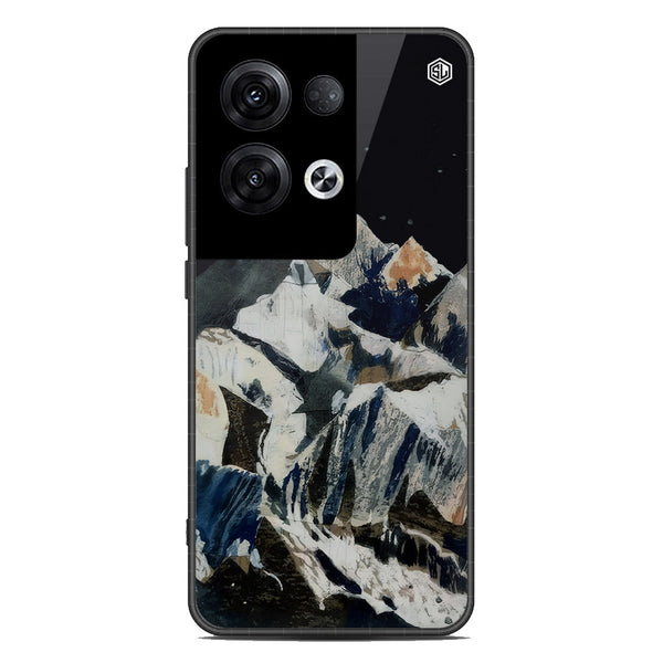 Mountains Wanderlust Series Soft Phone Case - Premium Glass Case - Design 4 - Oppo Reno 8 Pro Plus