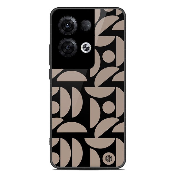 Trending Designs Series Soft Phone Case - Premium Glass Case - Design 2 - Oppo Reno 8 Pro