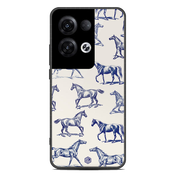 Trending Designs Series Soft Phone Case - Premium Glass Case - Design 3 - Oppo Reno 8 Pro