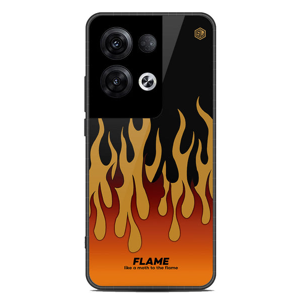 Trending Designs Series Soft Phone Case - Premium Glass Case - Design 4 - Oppo Reno 8 Pro