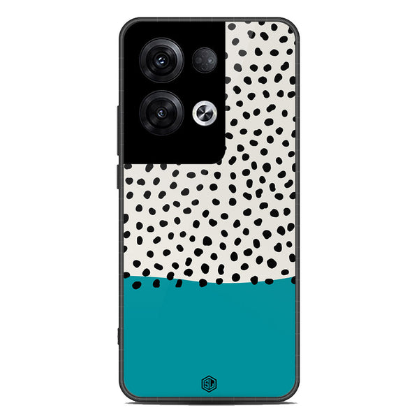 Polka Dots Series Soft Phone Case - Premium Glass Case - Design 2 - Oppo Reno 8 Pro