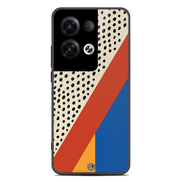 Polka Dots Series Soft Phone Case - Premium Glass Case - Design 4 - Oppo Reno 8 Pro
