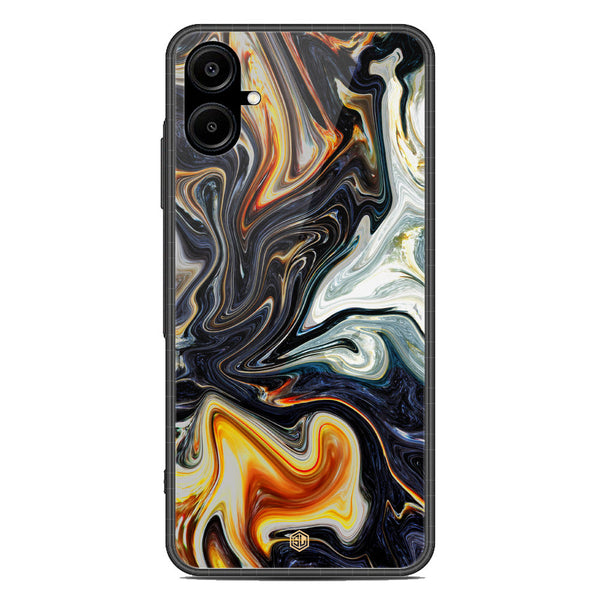 Marble Series Soft Phone Case - Metal Case - Design 1 - Samsung Galaxy A06