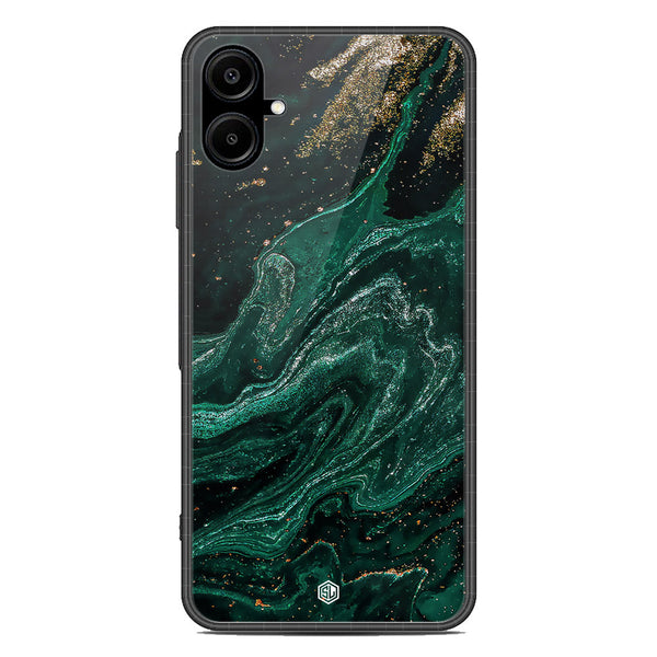 Marble Series Soft Phone Case - Metal Case - Design 3 - Samsung Galaxy A06