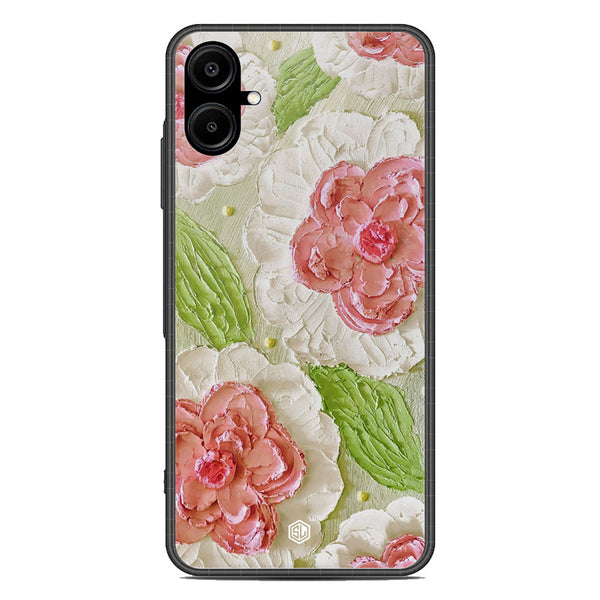 Floral Series Soft Phone Case - Metal Case - Design 13 - Samsung Galaxy A06