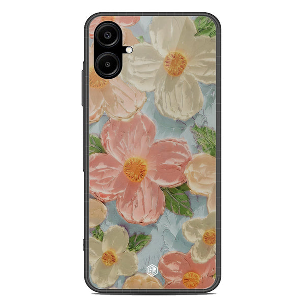 Floral Series Soft Phone Case - Metal Case - Design 16 - Samsung Galaxy A06