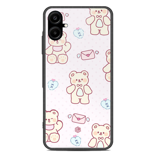 Cute Chic Series Soft Phone Case - Premium Glass Case - Design 3 - Samsung Galaxy A06