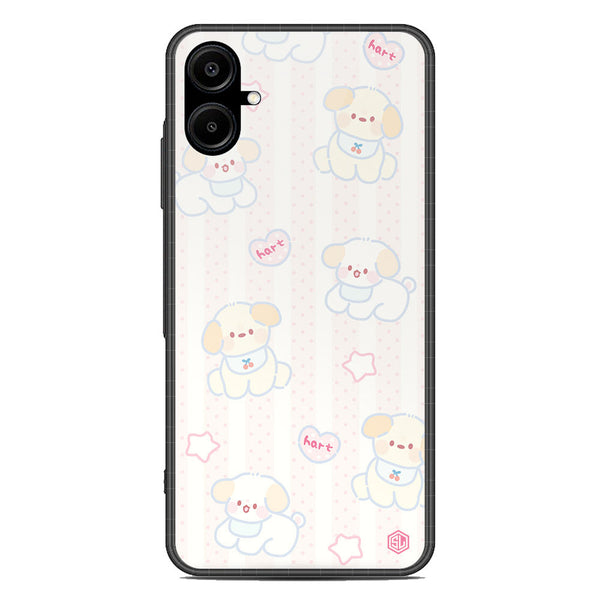 Cute Chic Series Soft Phone Case - Premium Glass Case - Design 5 - Samsung Galaxy A06