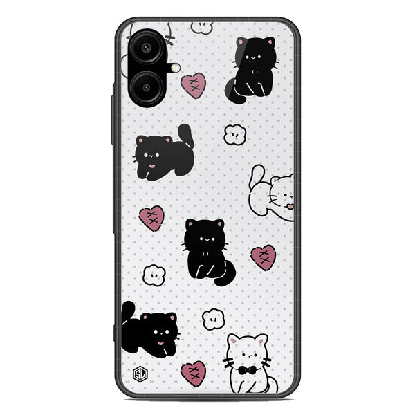 Cute Chic Series Soft Phone Case - Premium Glass Case - Design 6 - Samsung Galaxy A06