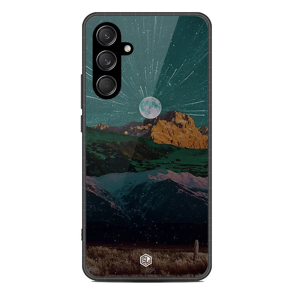 Mountains Wanderlust Series Soft Phone Case - Metal Case - Design 3 - Samsung Galaxy M55