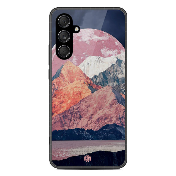 Mountains Wanderlust Series Soft Phone Case - Metal Case - Design 5 - Samsung Galaxy M55