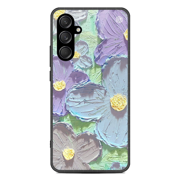 Floral Series Soft Phone Case - Metal Case - Design 1 - Samsung Galaxy C55