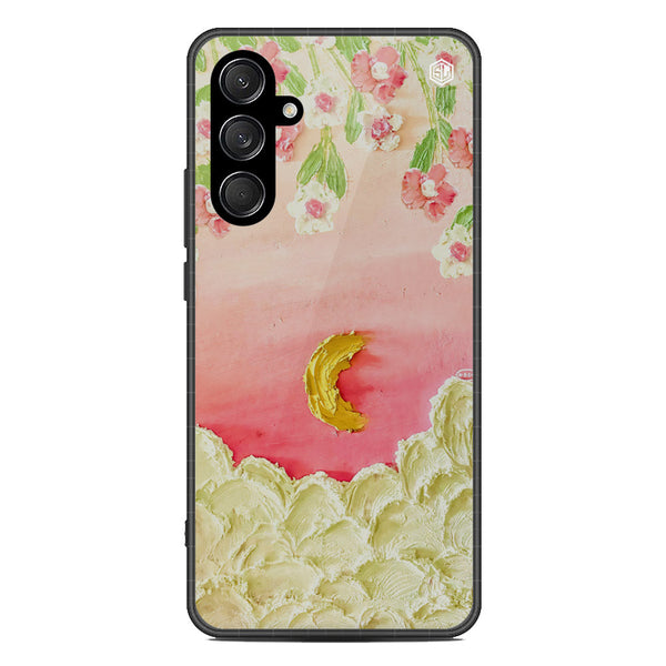 Floral Series Soft Phone Case - Metal Case - Design 7 - Samsung Galaxy M55