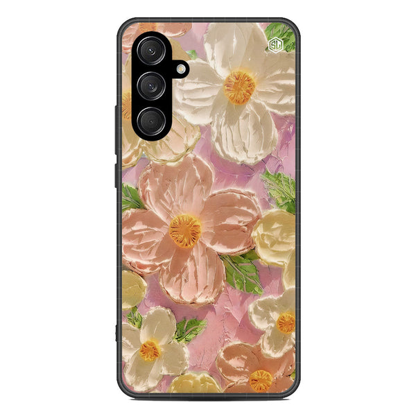 Floral Series Soft Phone Case - Metal Case - Design 11 - Samsung Galaxy M55