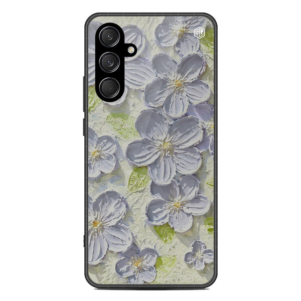 Floral Series Soft Phone Case - Metal Case - Design 12 - Samsung Galaxy C55