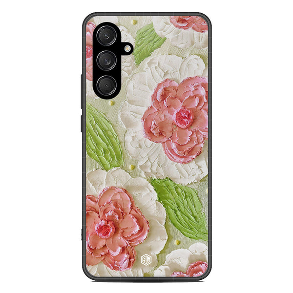 Floral Series Soft Phone Case - Metal Case - Design 13 - Samsung Galaxy C55