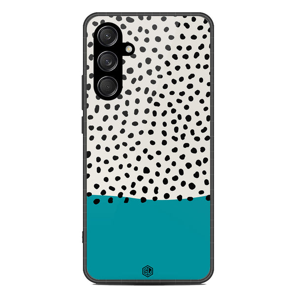 Polka Dots Series Soft Phone Case - Metal Case - Design 2 - Samsung Galaxy F15