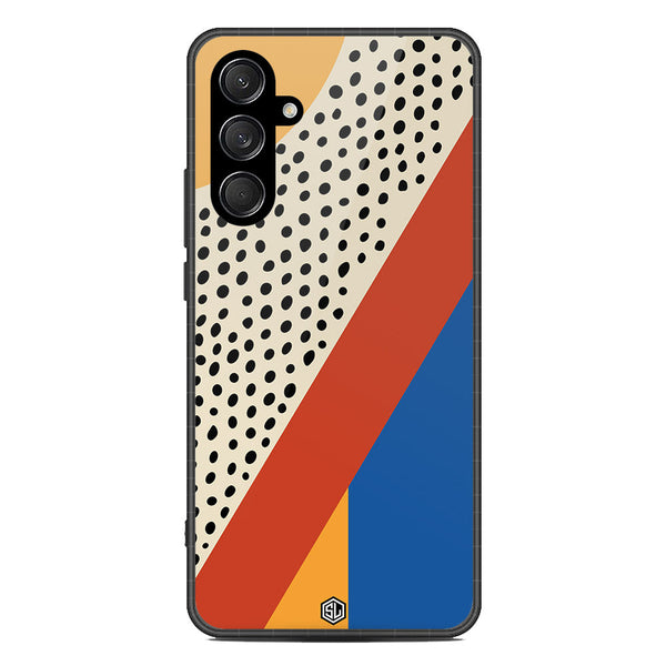 Polka Dots Series Soft Phone Case - Metal Case - Design 4 - Samsung Galaxy M15