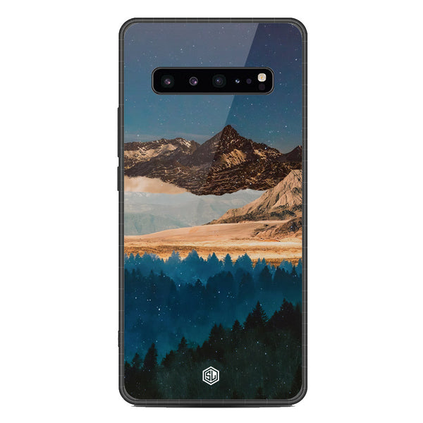 Mountains Wanderlust Series Soft Phone Case - Metal Case - Design 1 - Samsung Galaxy S10 5G
