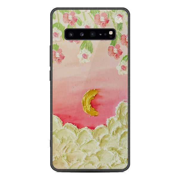 Floral Series Soft Phone Case - Metal Case - Design 7 - Samsung Galaxy S10 5G