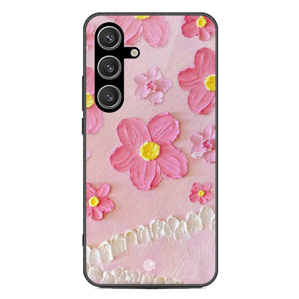 Floral Series Soft Phone Case - Metal Case - Design 2 - Samsung Galaxy S25