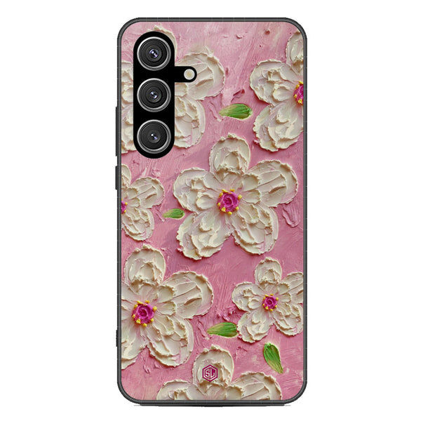 Floral Series Soft Phone Case - Metal Case - Design 5 - Samsung Galaxy S25