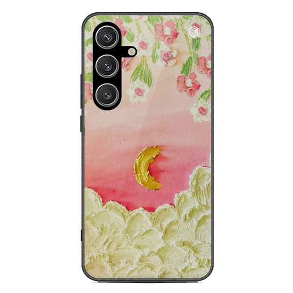 Floral Series Soft Phone Case - Metal Case - Design 7 - Samsung Galaxy S25