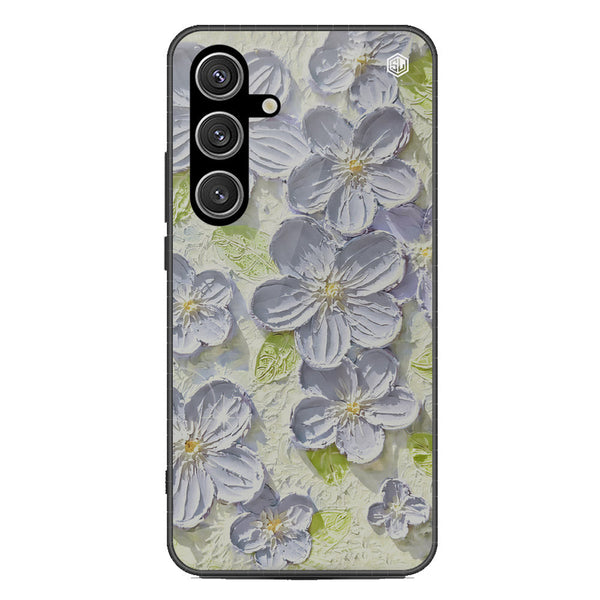 Floral Series Soft Phone Case - Metal Case - Design 12 - Samsung Galaxy S25