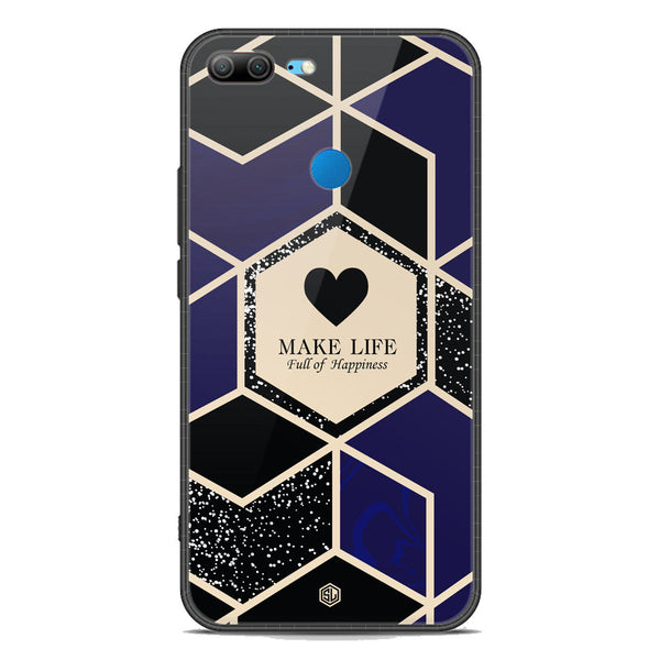 Happiness Series Soft Phone Case - Premium Glass Case - Design 1 - Huawei Honor 9 Lite